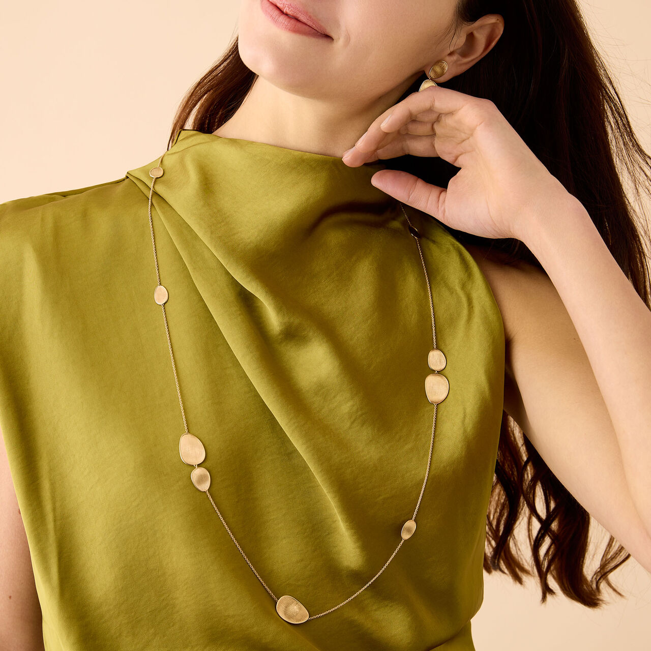 Marco Bicego Lunaria Yellow Gold Sautoir CB2967 Y 02 image number 1