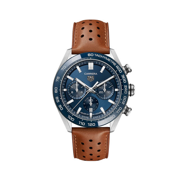 Carrera Automatic Chronograph 44 mm Stainless Steel
