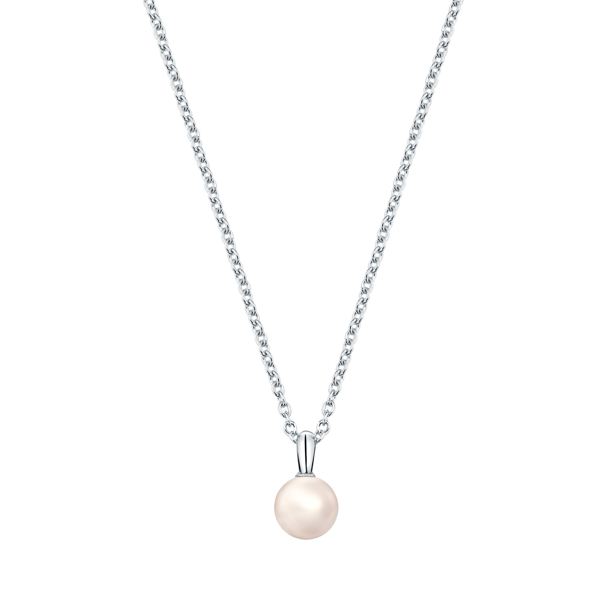 Pink Freshwater Pearl Necklace for Kids 4.5 5MM Birks Essentials
