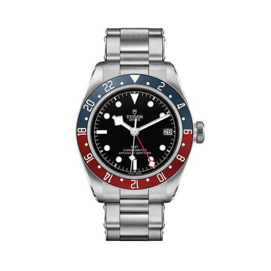 maison birks tudor black bay gmt 41 mm steel case steel bracelet m79830rb 0001 image number 0