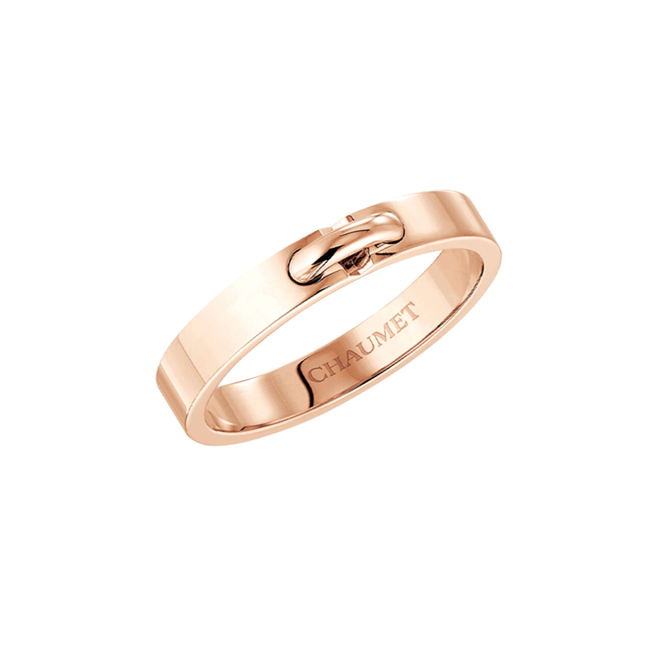 maison birks chaumet liens evidence rose gold wedding band 082559 image number 0