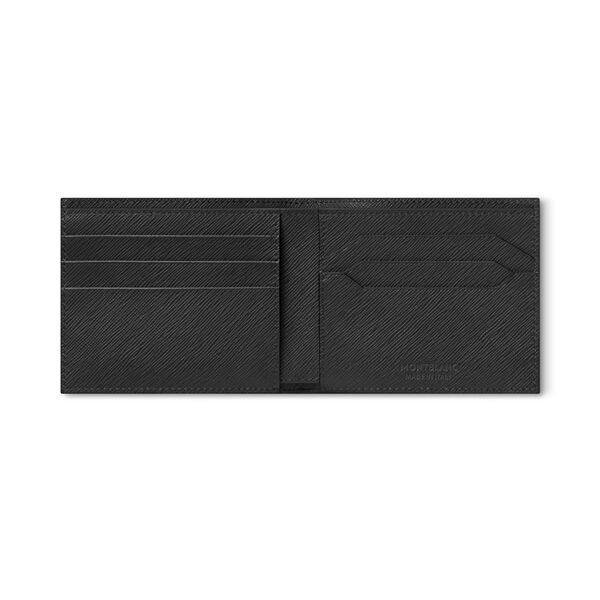 Sartorial Black 6 Card Wallet