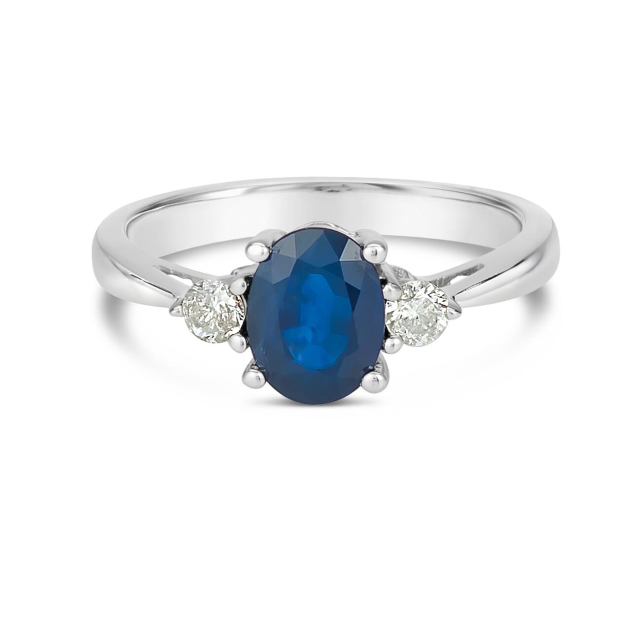 maison birks salon white gold sapphire and diamond ring rw7028s18kt front image number 0