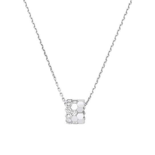 Chaumet Bee My Love Medium White Gold and Diamond Pendant image number 2