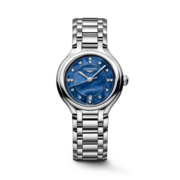 PrimaLuna Quartz 30 mm Stainless Steel and Diamond