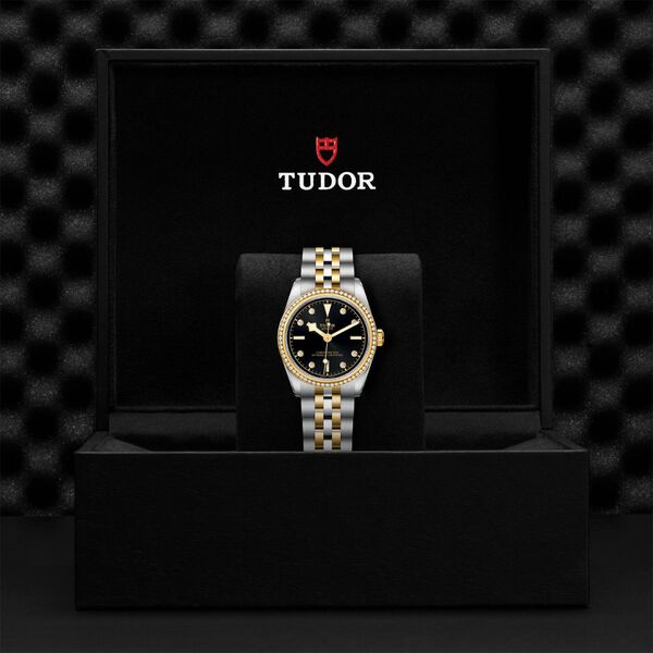 Black Bay One Automatic 31 mm Yellow Gold, Stainless Steel and Diamond