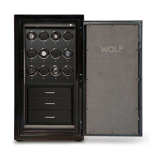 WOLF Atlas Onyx 12 Piece Winder Open image number 0