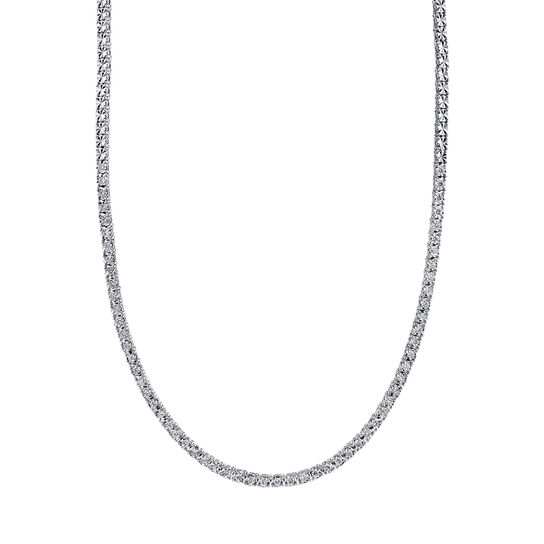 Shy Creation Stella White Gold and Diamond Tennis Necklace SC55009469C image number 0