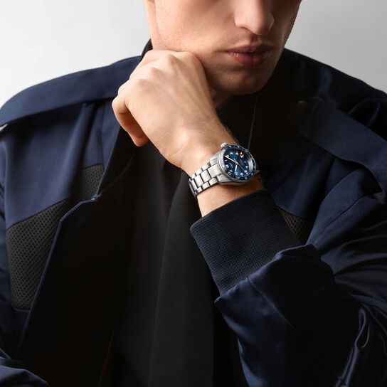 Longines Spirit Zulu Time Automatic GMT 39 mm Stainless Steel L3.802.4.93.6 Model image number 1