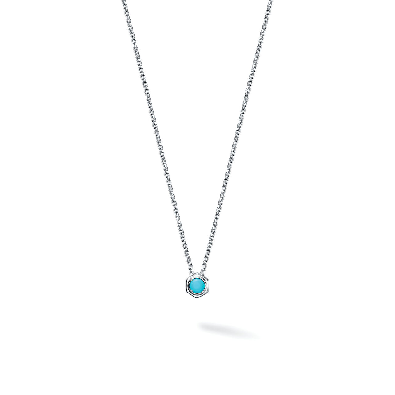 Bijoux Birks Bee Chic Turquoise And Silver Pendant image number 0