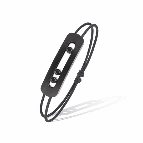 Messika Paris - Move Titanium X-Large Diamond Cord Bracelet XL 12534-T image number 0