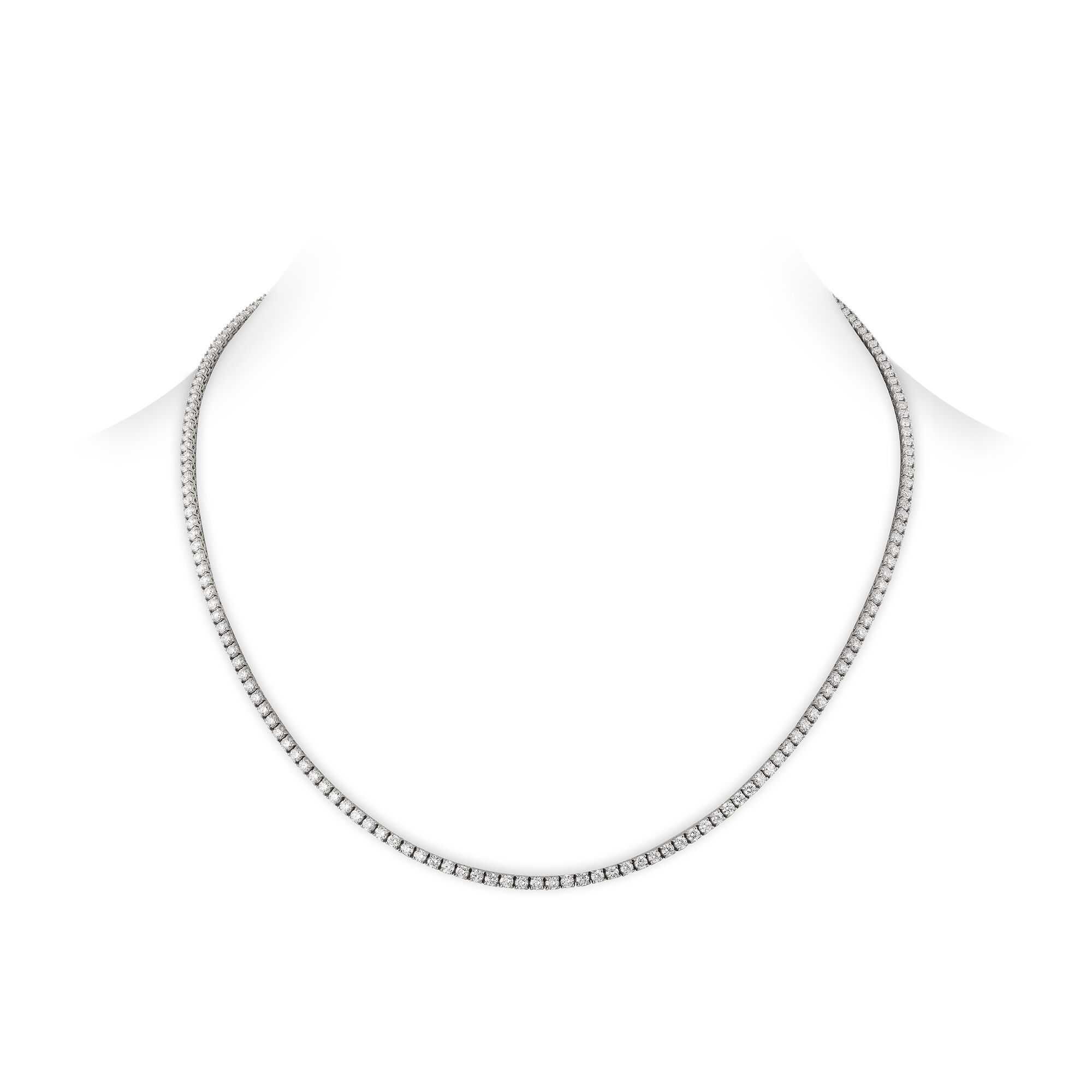 5.64 ct Diamond Riviera Necklace