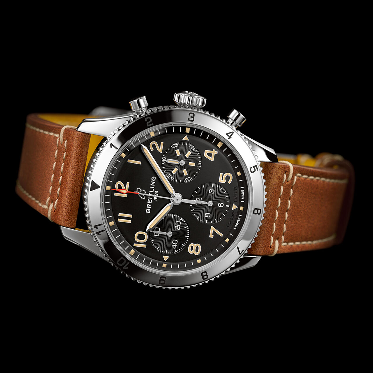 Breitling Classic AVI P-51 Mustang Automatic Chronograph 42 mm Stainless Steel Still Life 2 image number 3