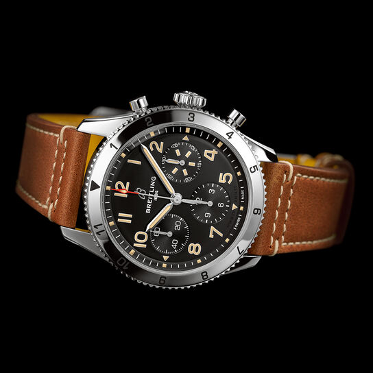 Breitling Classic AVI P-51 Mustang Automatic Chronograph 42 mm Stainless Steel Still Life 2 image number 3