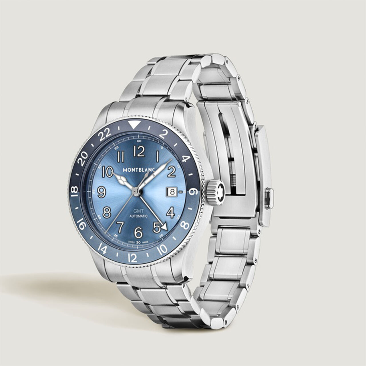 Montblanc 1858 0 Oxygen Automatic GMT 42 mm Stainless Steel image number 2