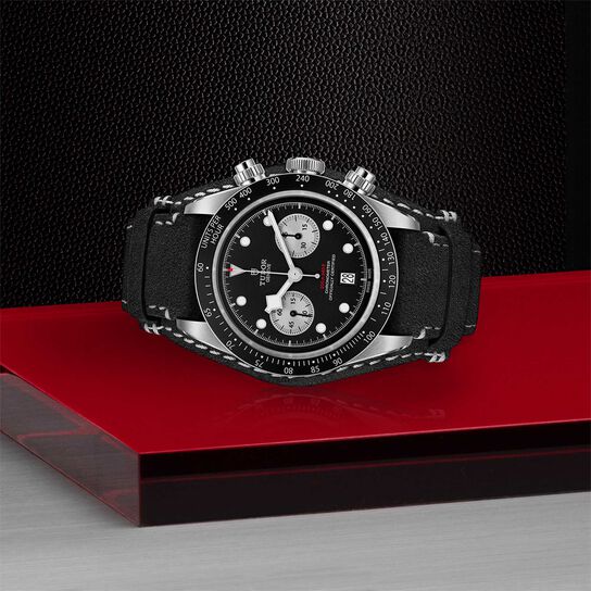  Black Dial with Silver Counters image number 3