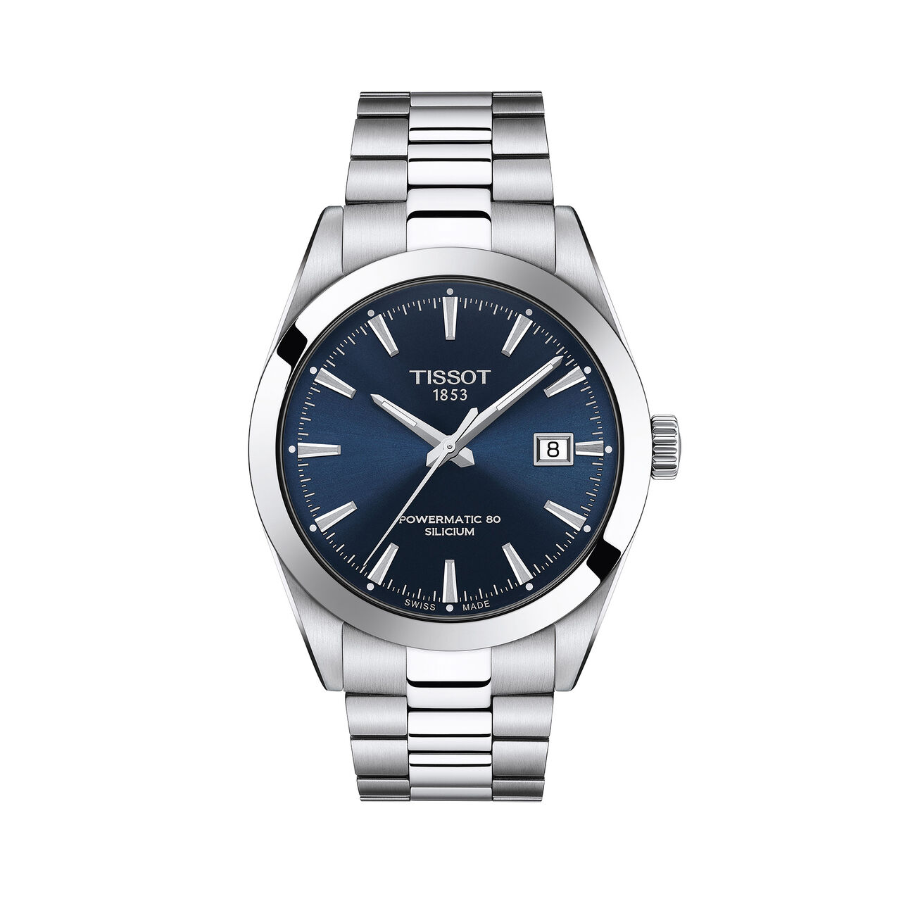 Tissot Gentleman Automatique 40 mm Acier inoxydable &ndash; T1274071104100 image number 0