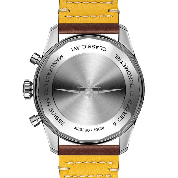 Classic AVI Curtiss Warhawk Automatic Chronograph 42 mm Stainless Steel