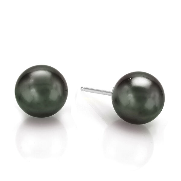 Boucles d'oreilles à perles de Tahiti 8.5 à 9 mm