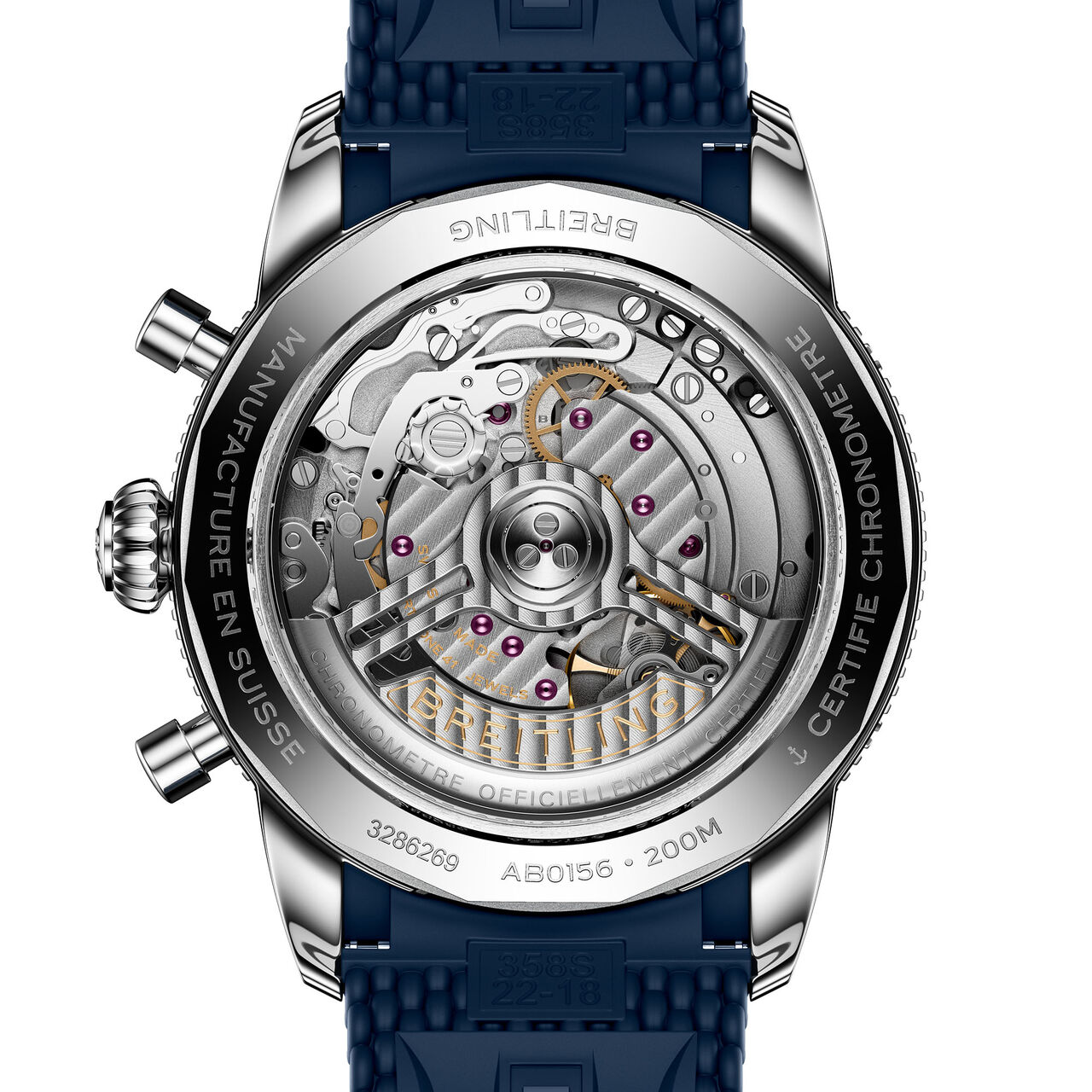 Breitling AB0156161C1S1 SuperOcean Herritage B01 Automatic Chronograph 42 mm Stainless Steel image number 1