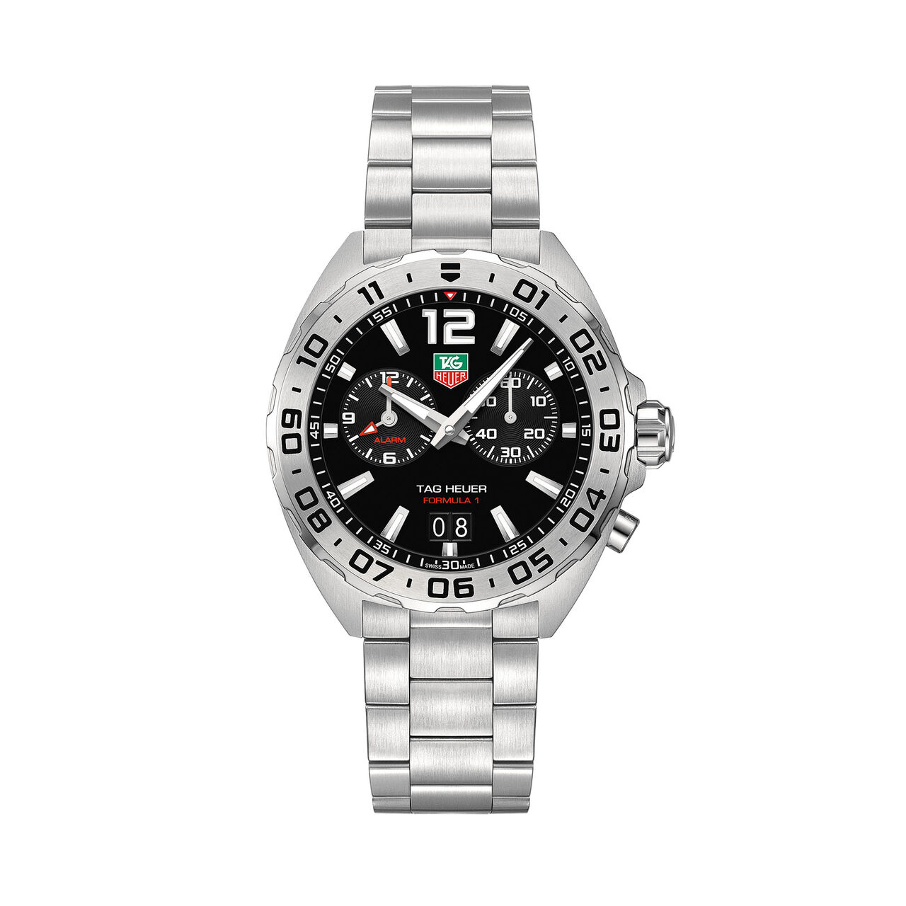 maison birks tag heuer formula 1 quartz alarm steel 41mm waz111a ba0875 image number 0