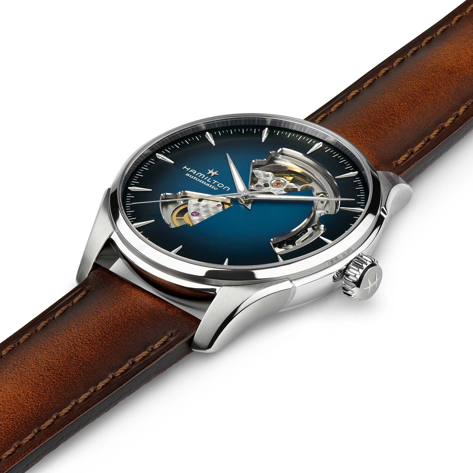 Jazzmaster Automatic Open Heart 40 mm Stainless Steel