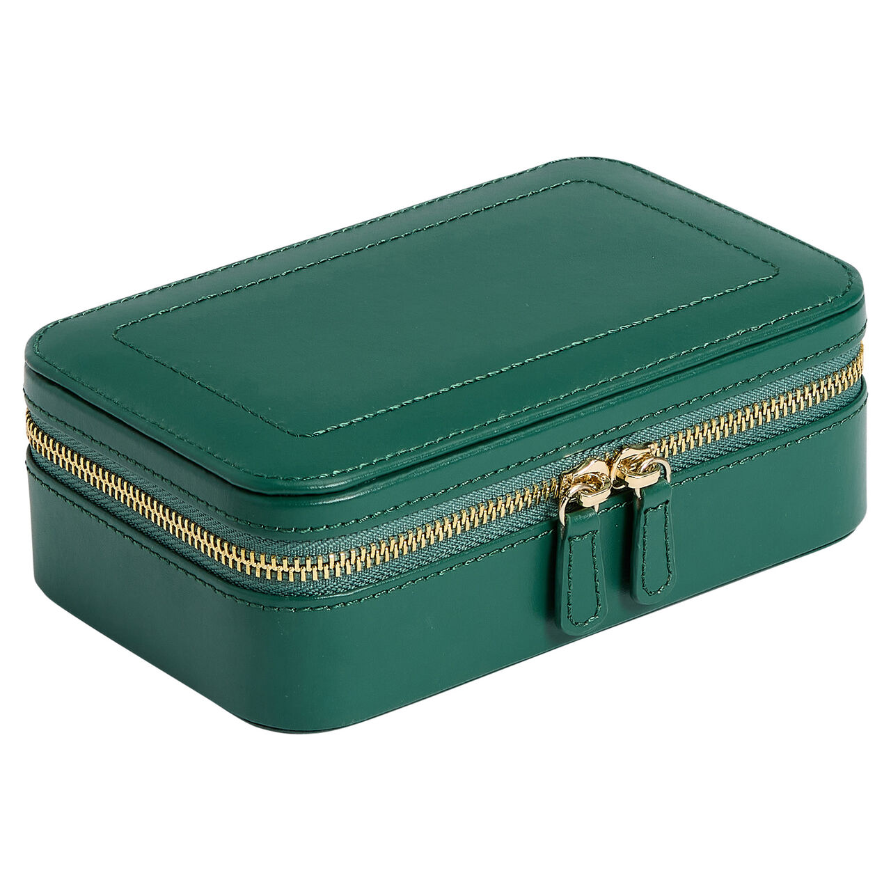WOLF Sophia Green Travel Zip Case Side image number 1