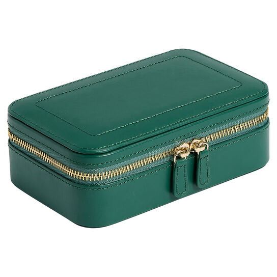 WOLF Sophia Green Travel Zip Case Side image number 1