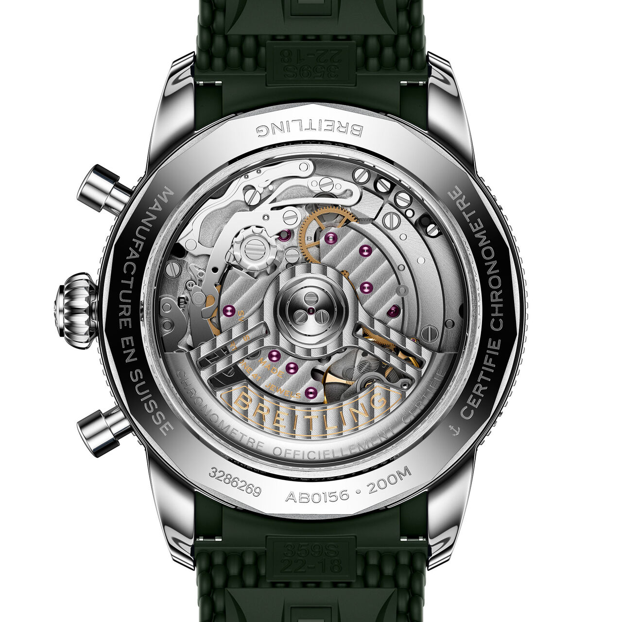 Breitling AB0156361L1S1 SuperOcean Herritage B01 Automatic Chronograph 42 mm Stainless Steel image number 1