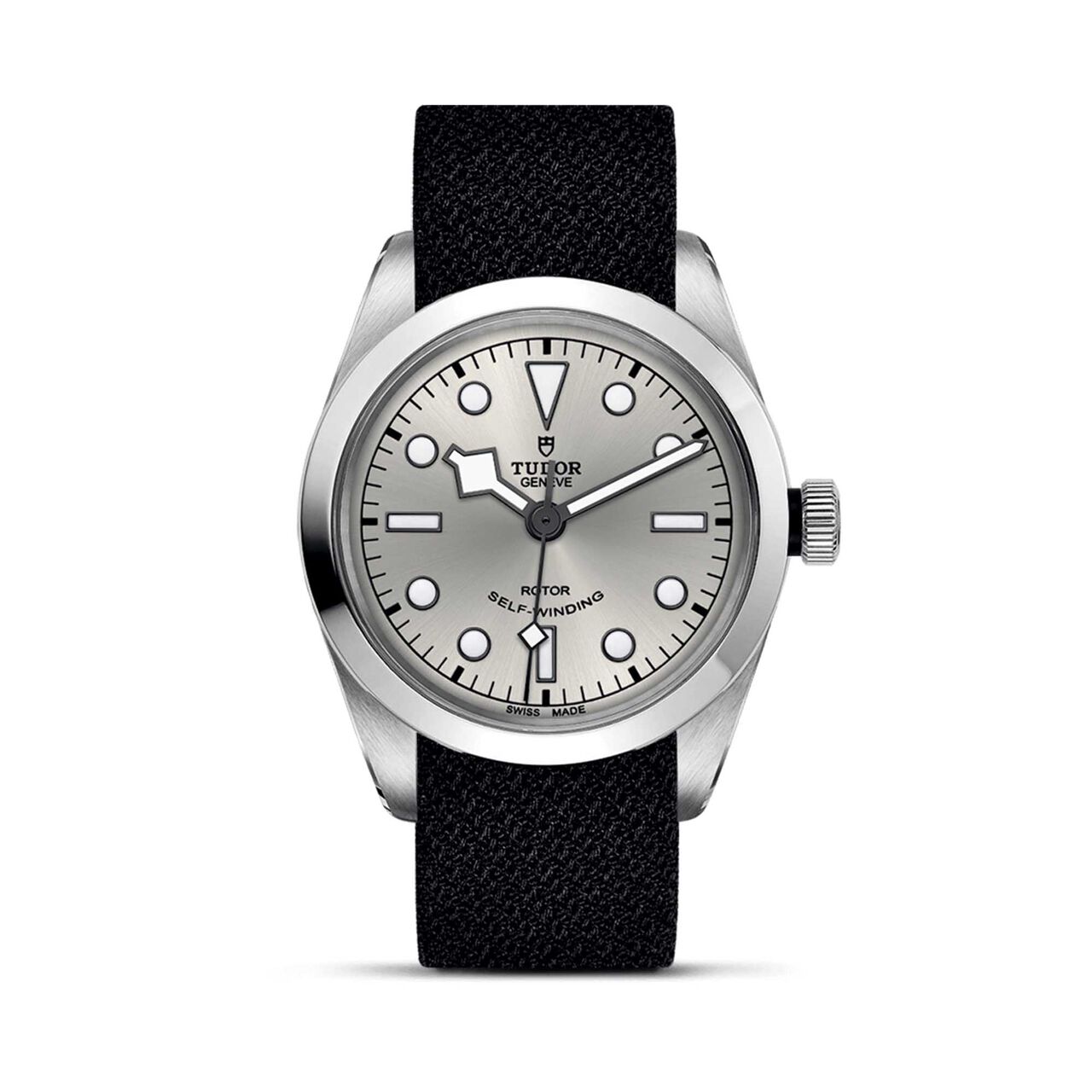 Tudor Black Bay 36 36Mm Steel Case Black Fabric Strap image number 0