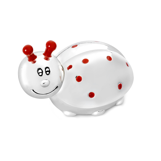 Silver Ladybug Keepsake Box image number 0