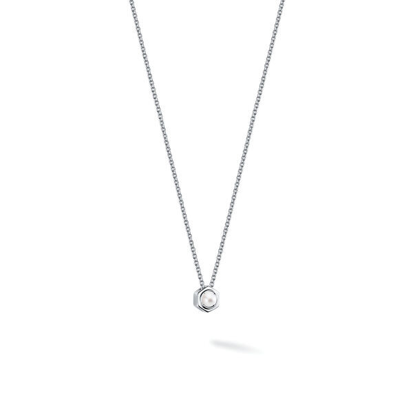 Pearl and Silver Pendant