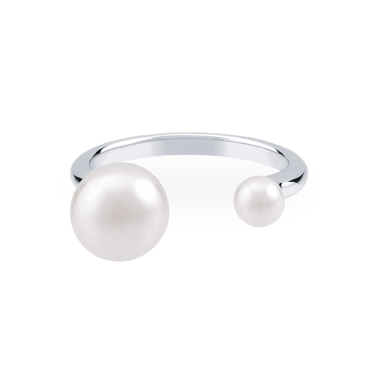 bijoux birks essentials double freshwater pearl ring image number 0