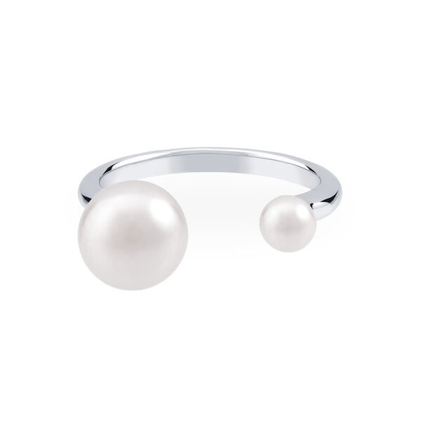 Double Freshwater Pearl Ring