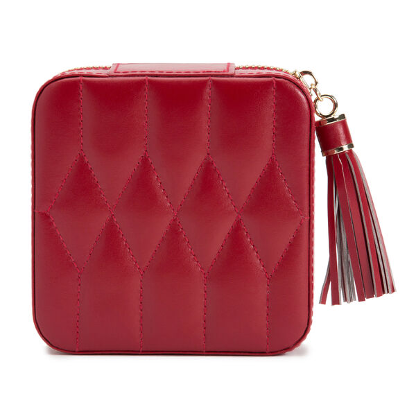 Caroline Red Travel Zip Case