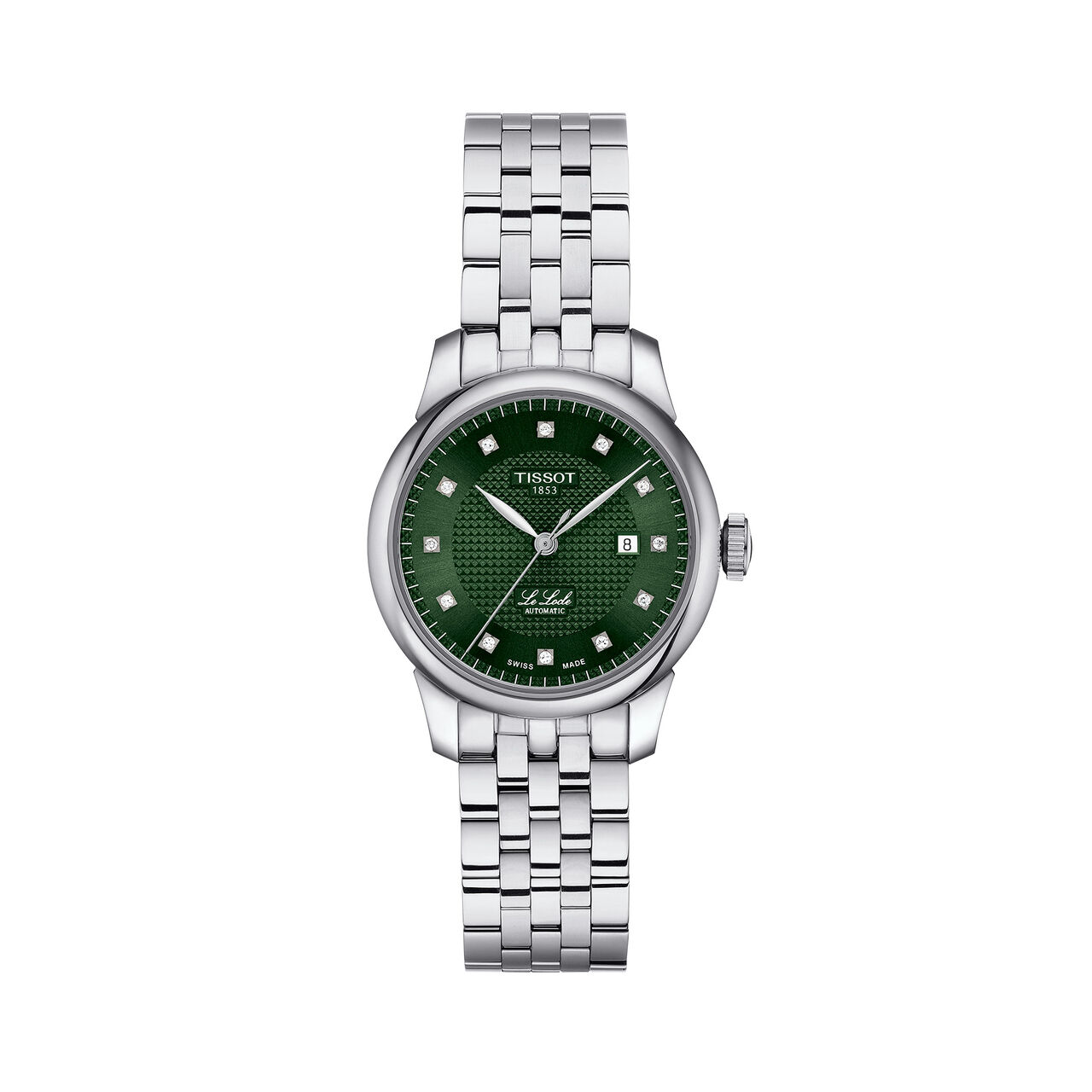 Tissot Le Locle Automatic 29 mm Stainless Steel and Diamond image number 0