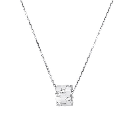Chaumet Bee My Love Medium White Gold and Diamond Pendant image number 0