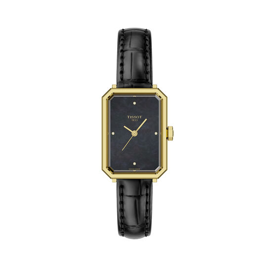 Tissot SRV Quartz 30 mm PVD Stainless Steel and Diamond image number 0