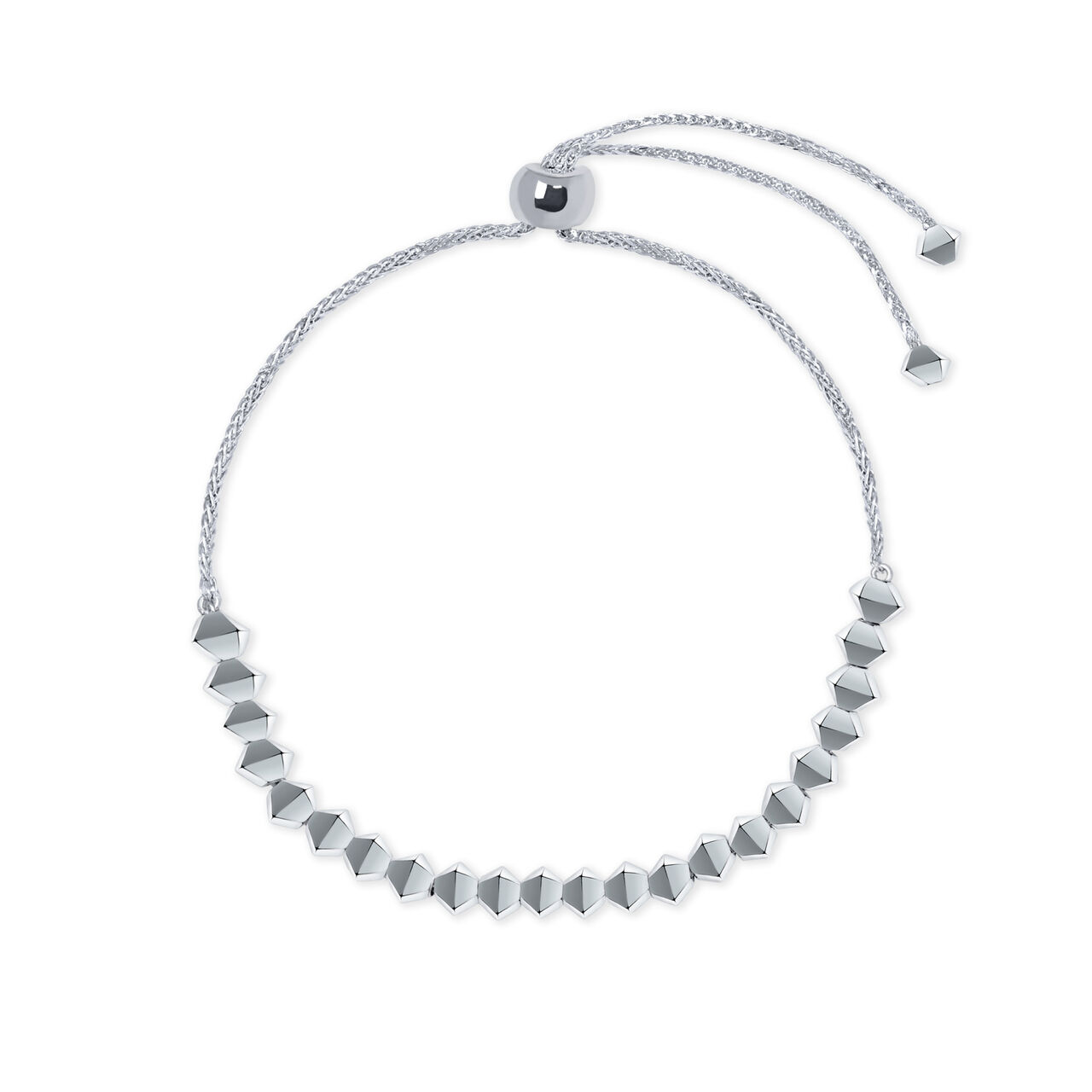 bijoux birks rock pearl stud string bracelet image number 0