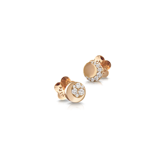Pasquale Bruni Luce Rose Gold and Diamond Stud Earrings 16173R image number 0