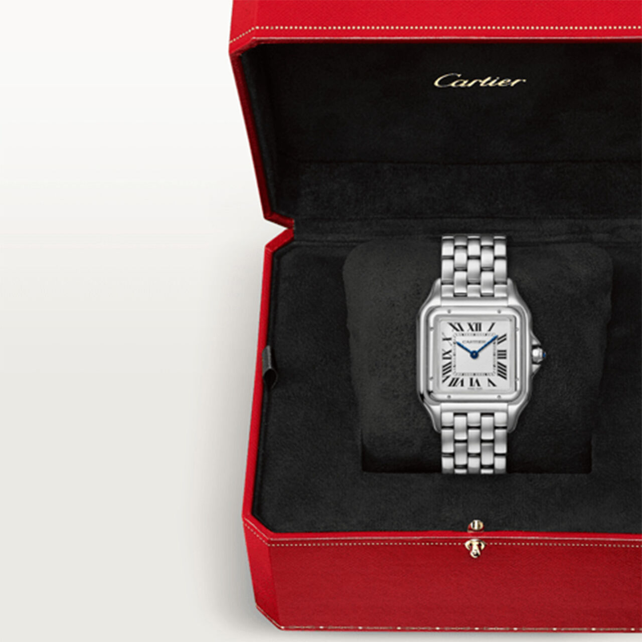Panthère de Cartier Large Quartz 42 mm Stainless Steel image number 3