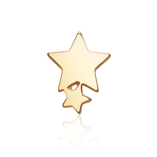 bijoux birks essentials yellow gold single shooting star earring image number 0