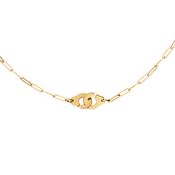 Menottes Dinh Van R10 Yellow Gold Necklace