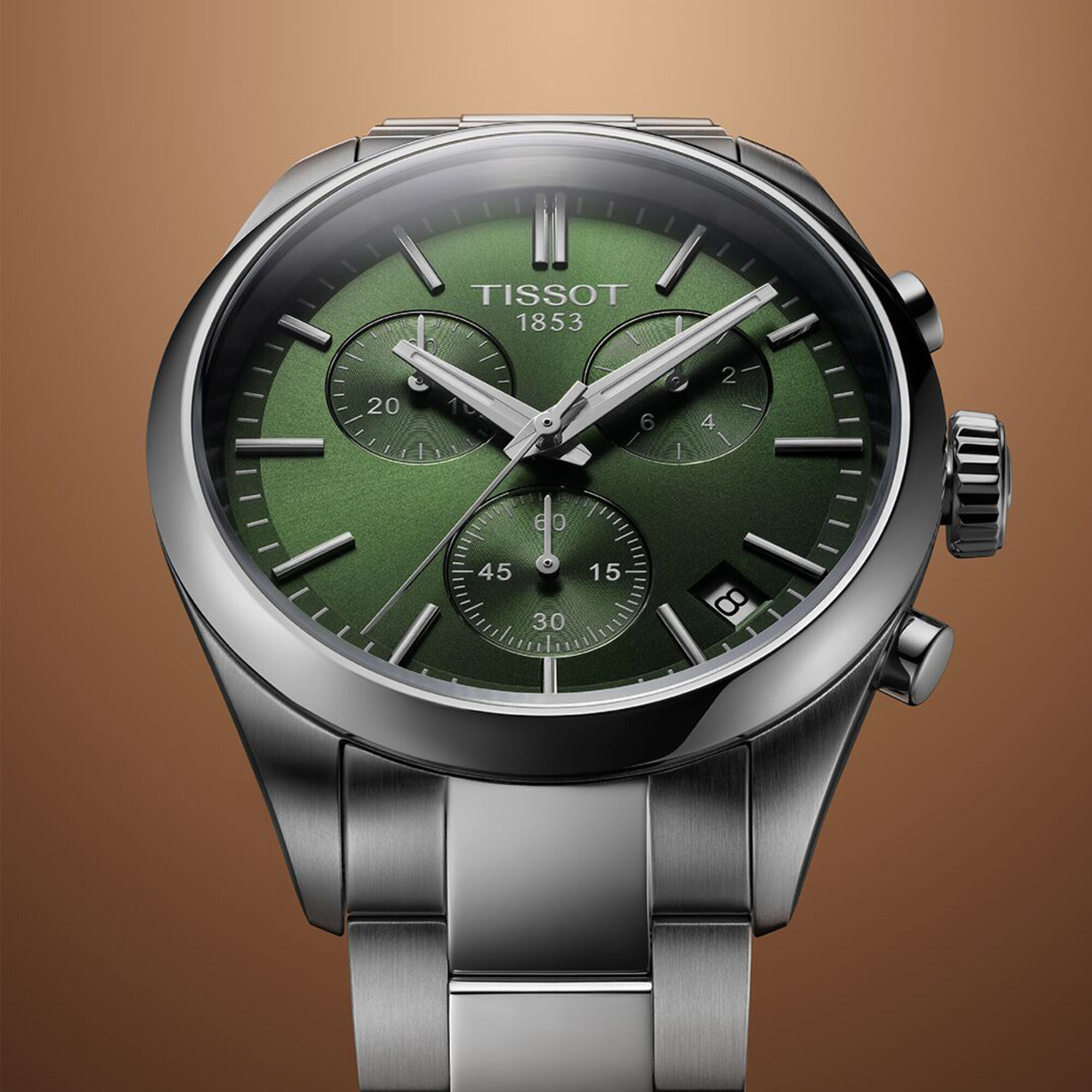 PR 100 Quartz Chronograph 40 mm Stainless Steel