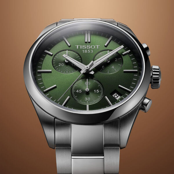 PR 100 Quartz Chronograph 40 mm Stainless Steel