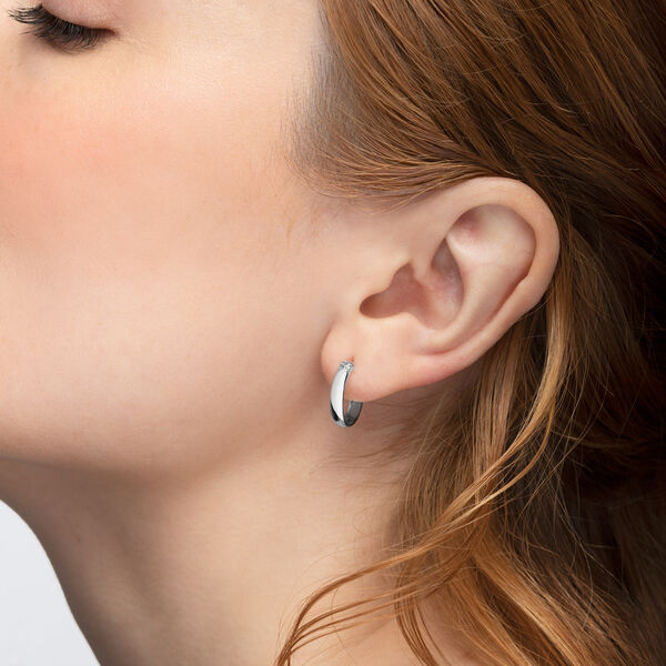 Sterling Silver Hoop Earrings