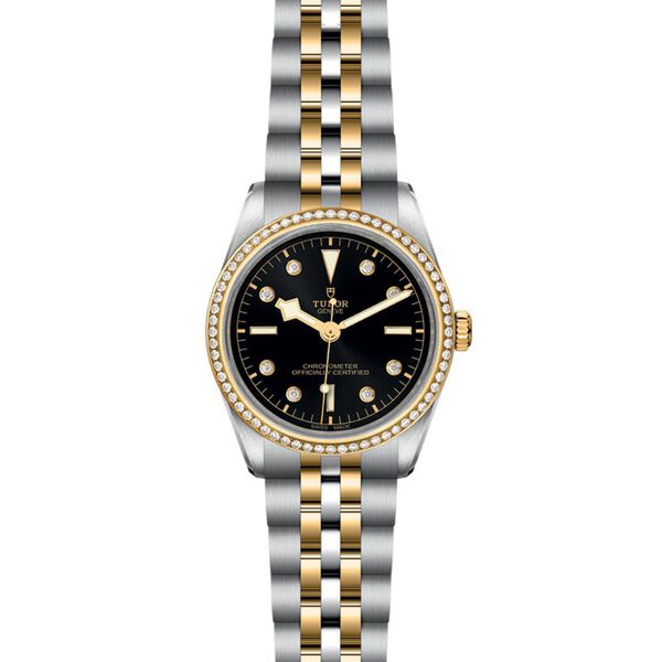 Black Bay One Automatic 36 mm Yellow Gold, Stainless Steel and Diamond