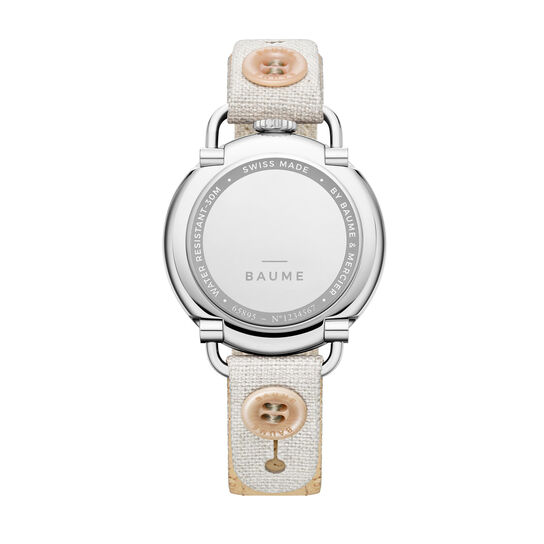 Baume Quartz Moonphase 35 mm Stainless Steel image number 1
