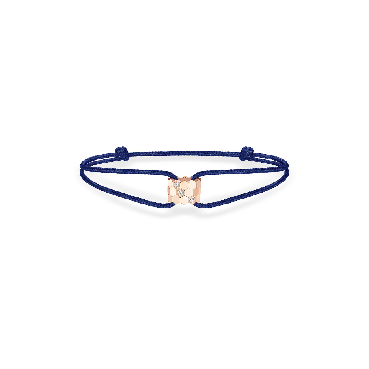 Chaumet Bee My Love Rose Gold and Diamond Cord Bracelets image number 0