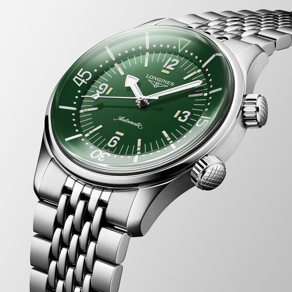 Legend Diver 39 mm automatique en acier inoxydable